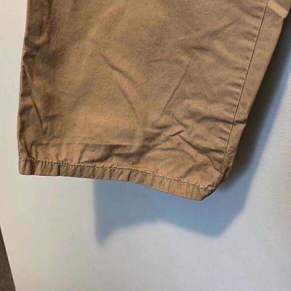 Eddie Bauer Men's Tan Cotton Relaxed Fit Straight Leg Chino Pants Size 32x34 - Picture 2 of 8